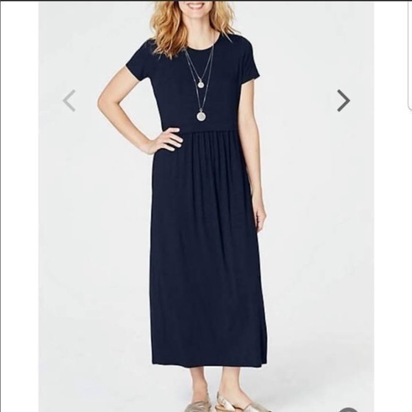 J. Jill Dresses & Skirts - J Jill, black shirt overlay dress, medium